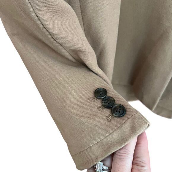 Merona camel/tan color fully lined blazer women’s size 8 - Picture 7 of 10